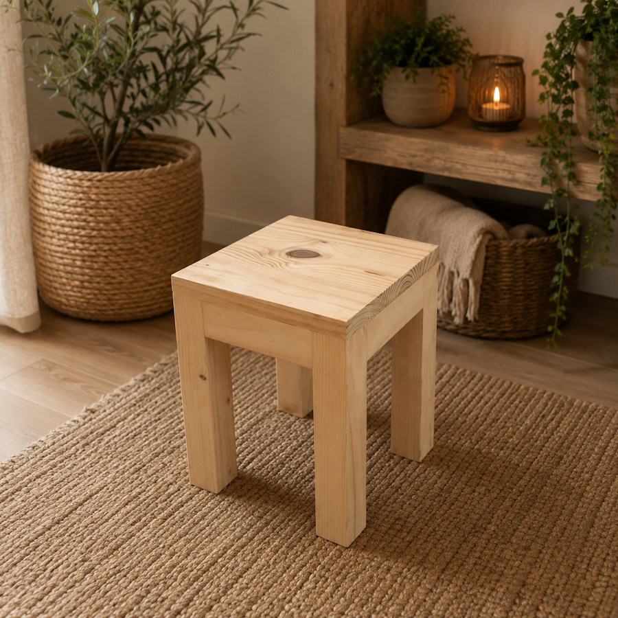 Mesa Pino estilo Nórdico